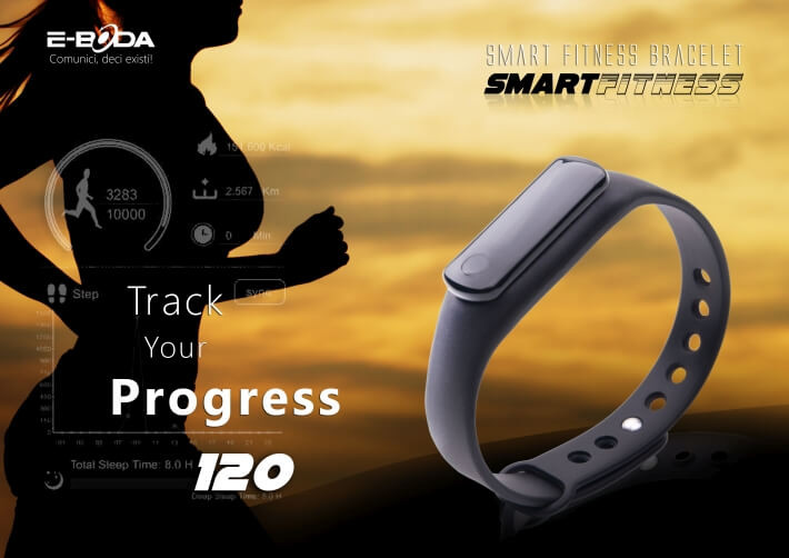 Bratara Bluetooth SmartFitness 120